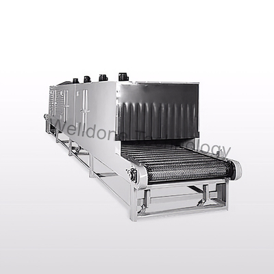 Secador contínuo do transporte do pigmento, forno de secagem do transporte da série de DWF