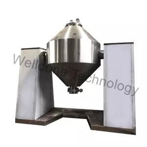 Temperatura de secagem automatizada personalizada do ℃ do secador 50 - 150 do vácuo do cone do dobro da resistência da explosão