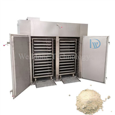 Secador de bandeja industrial / Forno de revestimento em pó / Máquina de circulação de ar quente de coco