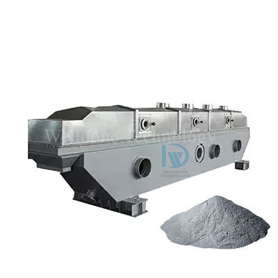 Alta Qualidade Certificado ISO Electric Vibrating Fluid Bed Dryer Secador Alimentos Sal Chá Gérmen de milho Outros Ingredientes Nova Condição