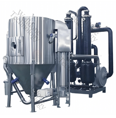 Secador de pulverização centrífugo de qualidade alimentar SUS316L com eficiência de secagem de 70% e controlo de temperatura de 120-350°C