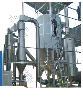 Equipamento de máquina de secagem por spray de café com economia de energia e meio ambiente