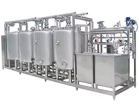 Sistema automático de limpeza CIP Máquina de lavar aço inoxidável