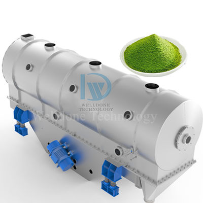 Classe Equipamento de secagem de leitos fluidos Vibrante Secador de leitos fluidizado para processamento de alimentos