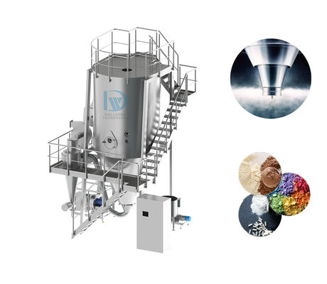 Máquina de secagem por pulverização de alta eficiência e poupança de energia / máquina de secagem por pulverização