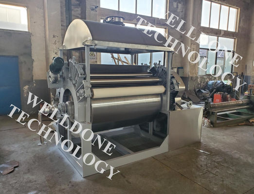 SUS316L Automático de Amido de Fabricação de Secador de Tambor Rolando Secador de Tabuleiro para Processamento de Alimentos