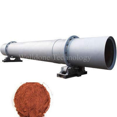 Novo secador rotativo de tambor de três tipos para secar pó de gesso em plantas de processamento e fabricação de alimentos