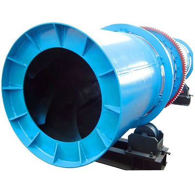 Particulado de serragem Secagem industrial Fragmentos de madeira Secador de tambor rotativo Forno 18,5KW-255KW