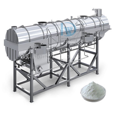 Laboratório ZLG/Açúcar/Pó molhado de sal/Granula/Coco secado vibratório Secador de cama de líquido fluidizado Máquina