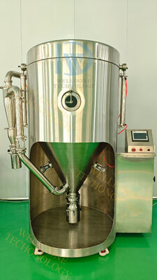 Secador automático de laboratório com controle de temperatura de entrada de ar de 30 a 300 °C e capacidade de evaporação de 1 kg/h