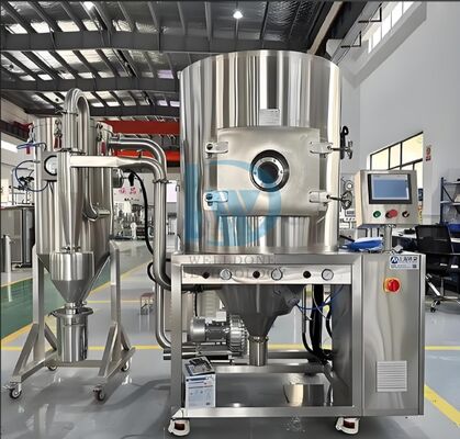 Secador industrial de pulverização de aço inoxidável completo para pó de hemoglobina para alimentação animal