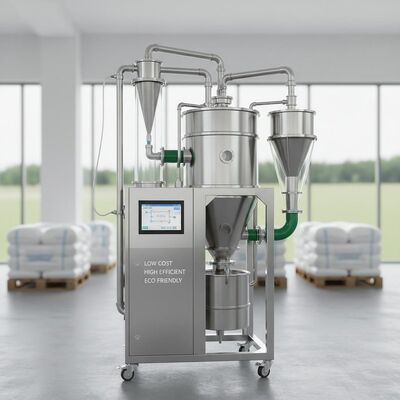 Em máquina de secagem por spray ecológica de baixo custo e alta eficiência para resina plástica