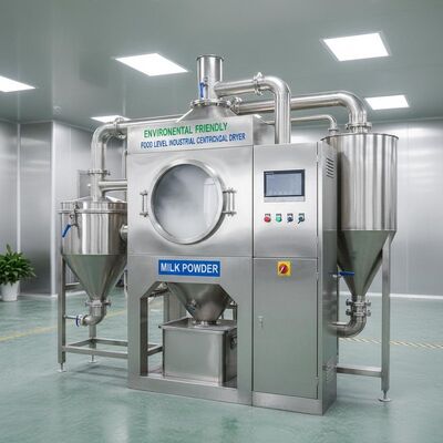 Leite em pó centrífugo industrial automático de nível alimentar e ecológico