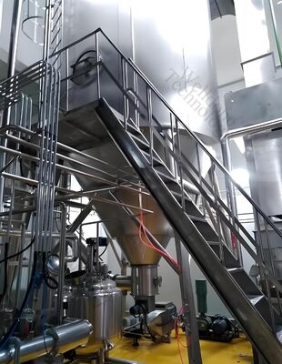 Nível do alimento e equipamento a favor do meio ambiente do secador de pulverizador para o alimento do sangue do cavalo da galinha do porco