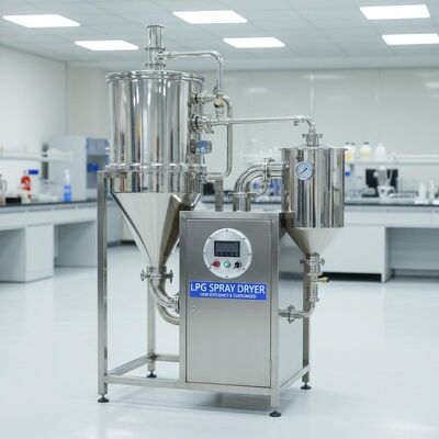 Mini máquina de secagem por spray de GLP de alta eficiência e personalizada