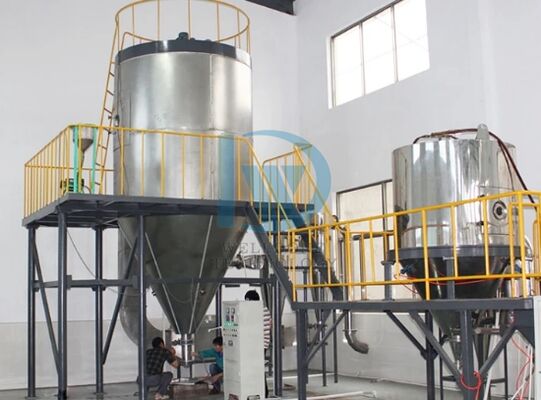Mini equipamento de pulverização de secador ecológico e economizador de energia para detergente em pó de proteína de soro de leite
