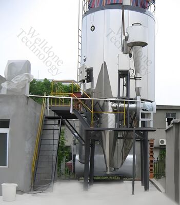 Nível de farmácia e equipamento de máquina de secagem por spray SUS316L feito personalizado para API