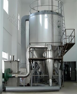Máquina de secagem por pulverização SUS316L de economia de energia e respeitosa do ambiente para produção de pó API