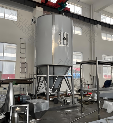 Secador de spray centrífugo industrial SUS316L com economia de energia e meio ambiente para açúcar e sal