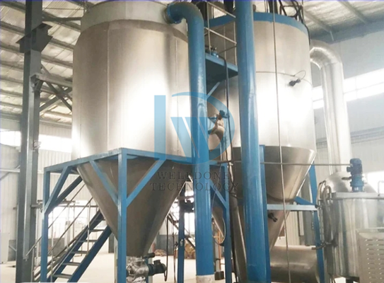 Low Cost High Efficiency 70% Explosion Resistance Centrifugal Spray Dryer para aplicações industriais