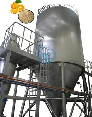 Secador por pulverização de 100 Kg/h, Ecológico e Padrão Alimentício, para Cloreto de Polialumínio