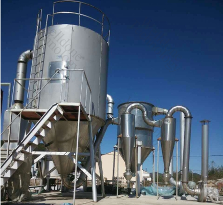 Máquina de secagem por pulverização atomizante de controlo remoto ecológica e de poupança de energia