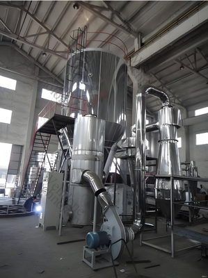 Em equipamentos de máquina de leite de secagem por pulverização de baixo custo e alta eficiência