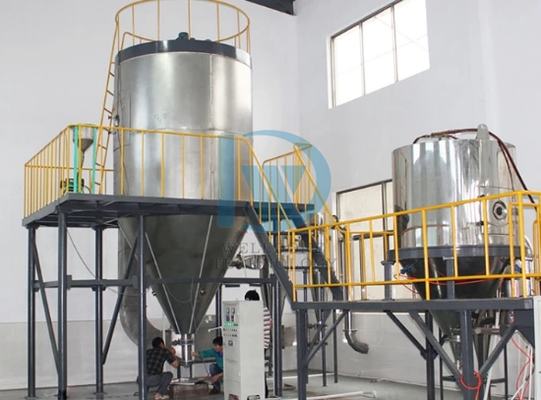 Nível da farmácia e máquina de secagem por pulverizador feita personalizada do PBF com temperatura de secagem 120-350℃