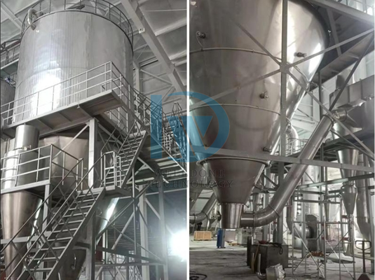 Na máquina de secagem por pulverização SUS316L de baixo custo e alta eficiência para produção de café em pó