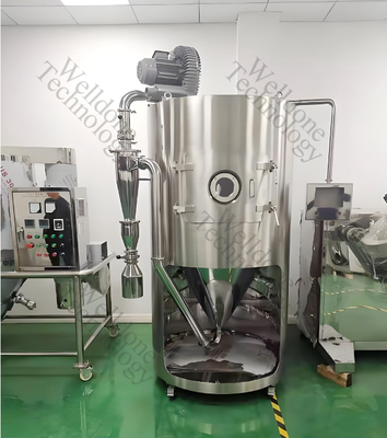 Secador de spray centrífugo personalizado e de qualidade alimentar SUS316L GLP com eficiência de secagem de 70%