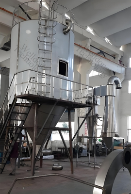 Económica e ecológica SUS316L Máquina de secagem de pulverização de leite Sistema de controlo independente