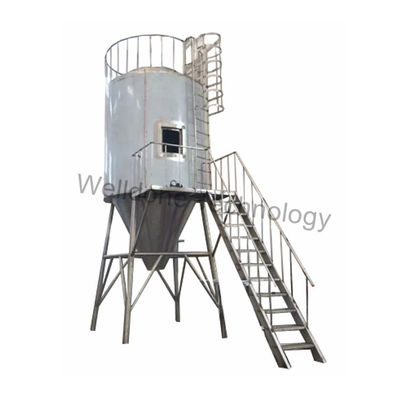 Máquina do secador de pulverizador do pó do leite da construção de aço 5L/H