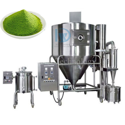 Máquina automática de secagem por pulverização centrífuga para secagem de sumos de frutas e vegetais