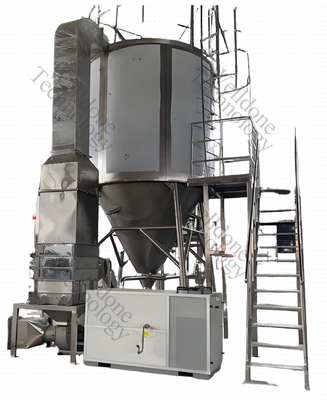 Em equipamentos de máquina de secagem por pulverização de baixo custo e alta eficiência para produção de leite