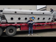 Série ZLG Sulfato de zinco Secador de cama de fluido Controle de tela táctil 5. 5 - 155KW