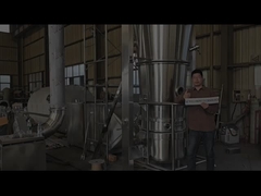 SUS304 Material Secador de cama de fluido industrial Resistência à explosão 50 / 60Hz