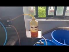 Máquina de secagem de pulveras de lavagem em escala de laboratório