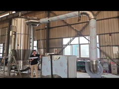 Secador de cama fluido da série GFG, equipamento de cama fluido de batata doce cortada em pedaços