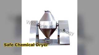 Secador a vácuo de pó químico seguro SUS304